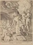 Adriaen Collaert, Descendit ad Inferna, engraving