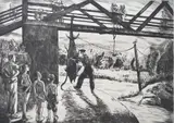 Peggy Bacon, An Object of Interest, etching, 1942
