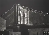 Frederick Mershimer, Untitled (Brooklyn Bridge) mezzotint, 1985, mezzotint