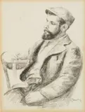 Pierre A. Renoir, Louis Valat lithograph, 1904, lithograph
