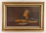 Edward Laning, Portrait of Jessie, oil o n canvas, ca. 1950