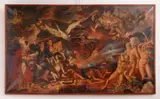 Edward Laning, Ball of Fire, oil on canvas, 1952/53