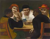 Strip Poker by Albert Pels, oil on canvas, offered Mar 2026