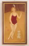 Jack W. Henderson, Circus, oil on canvas, 1960