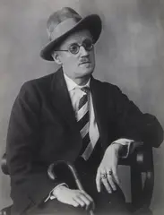 Berenice Abbott, James Joyce silver gelatin, photograph
