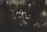 George Bellows, The Electrocution, lithograph, 1917, estate