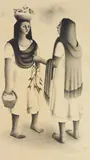 Francisco Dosamantes, Mexican Marketplace, lithograph, 1947
