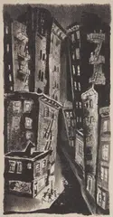 The Maypole by Bertram Goodman, lithograph, ca. 1940, offered Mar 2026
