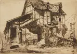 James A. M. Whistler, The Unsafe Tenement, etching on laid paper 1858