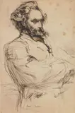 James A. M. Whistler, Drouet, drypoint, 1859
