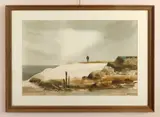 Fred Leach, Lone Man in Landscape