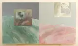 Dean Drahos, Cosmic Study 2, oil on canvas, 1979