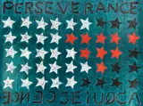 Sun-Hee J. Kwon, Green Flag, acrylic on paper, 1988