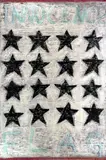 Sun-Hee J. Kwon, Flag of Innocence, acrylic on paper, 1988