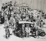 Robert Crumb, Gangsters Around Car