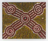 Rockhole Dreaming by Barney Daniels Tjungurrayi, acrylic on canvas, 1994, offered Mar 2026