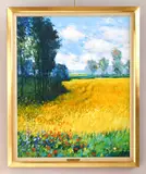 Omar Hamdi Malva, Bles Dores, oil on canvas