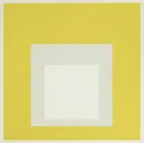 Josef Albers, I-S-B, silkscreen in colors on wove paper, 1968, initialed