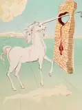 The Agony of Love by Salvador Dalí, lithograph in colors, 1978, offered Mar 2026