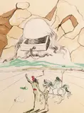 The Path to Wisdom by Salvador Dalí, lithograph in colors, 1978, offered Mar 2026