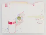 Amze Emmons, Levity, silkscreen in colors with laser cut elements, 2018