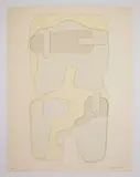 Conrad Marca-Relli, Autumn Suite E card and paper, collage multiple, 1970