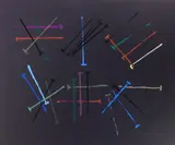 James Rosenquist, Untitled, Charcoal Shed silkscreen in colors, 1974