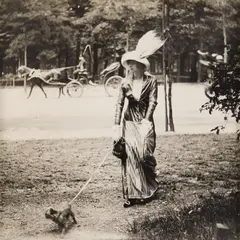 Jacques Henri Lartigue, Marie Lancret, photograph, ca. 1906
