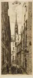 Charles Méryon, La Rue de Chantres