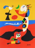 L'ete lithograph in colors by Joan Miró, lithograph, offered Feb 2026