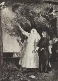 George Bellows, Hail to Peace, Christmas, lithograph, 1918, estate