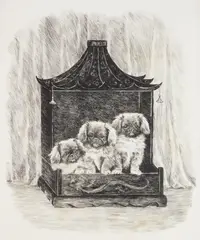 Marguerite Kirmse, Celestials, etching