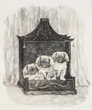 Marguerite Kirmse, Celestials, etching