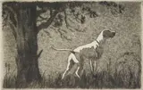 Marguerite Kirmse, At Dusk, etching