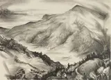 Benton Murdoch Spruance, Pyrenees No. 1, lithograph, 1930