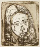 Irving Amen, September, etching