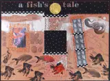 Dean Drahos, A Fish's Tale, mixed media on paper, 1994