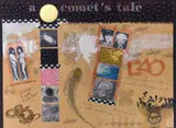Dean Drahos, A Comet's Tale, mixed media on paper, 1994