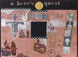 Dean Drahos, A Hero's Quest, mixed media on paper, 1994