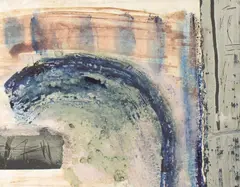 Ocean Arrow #15 by Juliet Holland, 2002, mixed media, offered Sep 2026