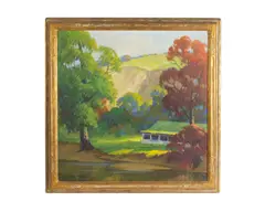 Untitled by Edward Sherlock, 1930s, oil on canvas landscape, offered Sep 2026