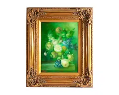 Untitled by James, oil on board floral still life, offered Sep 2026