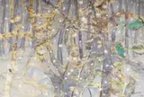 Walter Sorge, First Snow, watercolor