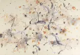 Walter Sorge, Untitled, mixed media abstract