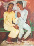 Rangel, Untitled, oil on canvas