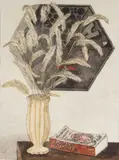 James Spencer Russell, Untitled, 1990, watercolor still life