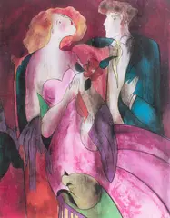 Robe du Soir by Linda Le Kinff, 2005, seriolithograph, offered Sep 2026