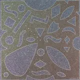 Steve Redman, Untitled, mixed media painting on paper