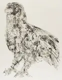 Misch Kohn, Large Bird, 1965, lithograph