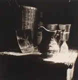 Bruce Cratsley, Photo, Pitcher + Glass, 1986, photograph